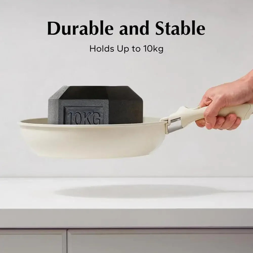 White & Grey Anti Scalding cookware sets with detachable handles Replacement universal pot handle All-purpose detachable handle